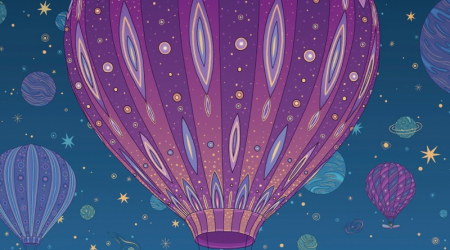 Original artwork for 2018 LOC Book Festival by Gaby D’Alessandro