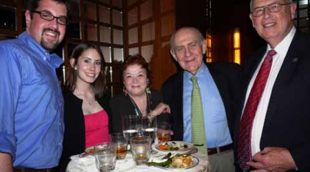 Joe Ruch, Maggie Smith, Sally Law, Al Mirsky and Michael Cowan