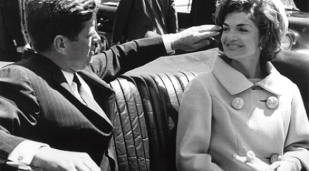 May 3, 1961 on a ride back to the White House