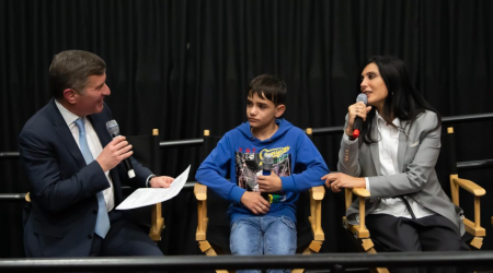 Amb. Rivkin, Zaid and Nadine Labaki