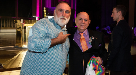 Chef Jose Andres and David Hagedorn