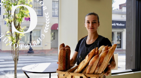 Amandine at Christophe Boulangerie