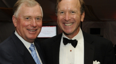 Former Vice President Dan Quayle (left) &amp; Neil Bush