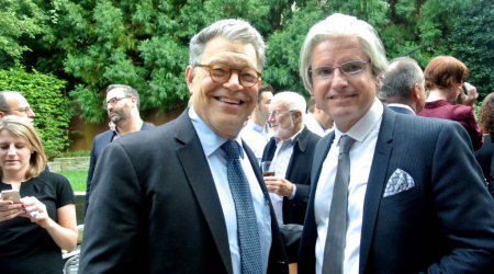 Senator Al Franken (D-MN) and David Brock