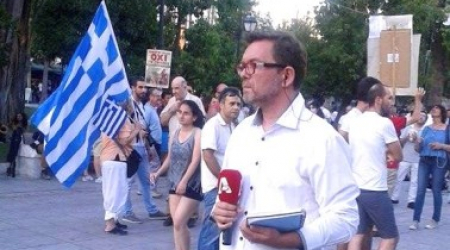 Waiting for the results in Syntagma Square