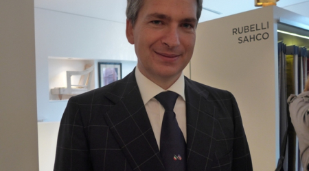 Donghia&#039;s president and CEO, Andrea Rubelli