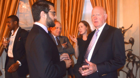 Dr. Hamdullah Mohib and Michael Pillsbury