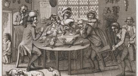 Christmas in the Country, 1791. Collings and Barlow