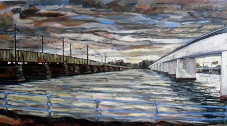 Ed Miller oil painting