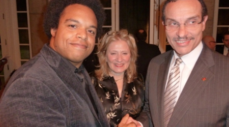 ELEW, Debbie Shore and Mayor Vincent Gray at Halcyon House