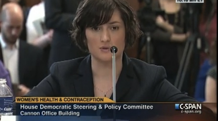 Sandra Fluke, a Georgetown law student for health insurance to cover the cost of contraception, was called a slut by Limbaugh.