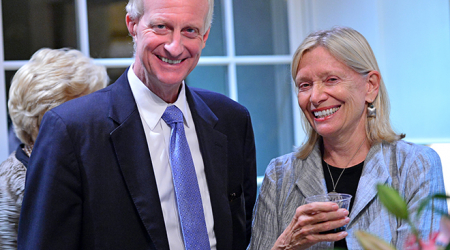 Jack Evans and Connie Hetem