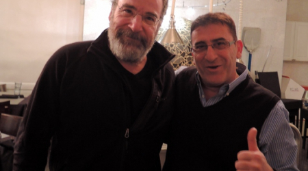 Mandy Patinkin (left) and il Canale GM Vittorio Rosso