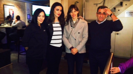 Crystal, Rosalia Acampora, Jennifer Garner and Vittorio Rosso