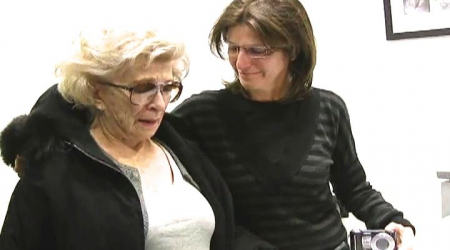 Gayle Kirschenbaum with her mom