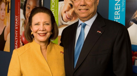 Alma and Gen. Colin Powell