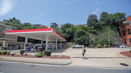 Altus Realty Partners’ planned condo project would replace the Key Bridge Exxon station.