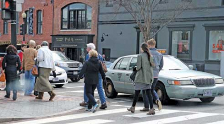 Pedestrians now wait up to 90 seconds to cross M Street NW.