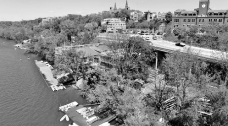 Three scenarios envision varied development near Key Bridge