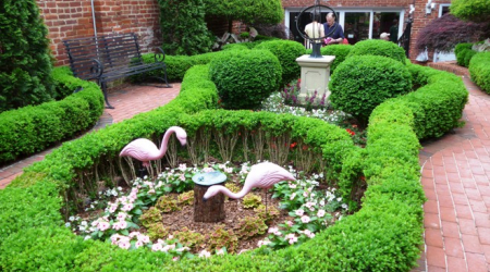 Italianate-inspired garden