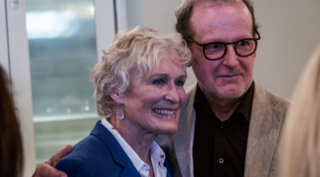 Glenn Close and Björn Runge