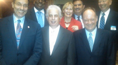 Mayor Vincent Gray, Ed Solomon, John DeGioia, Vincent Orange, Linda Greenan, Bill Starrels, Ron Lewis Mayor Vincent Gray, Ed Solomon, John DeGioia, Vincent Orange, Linda Greenan, Bill Starrels, Ron Lewis