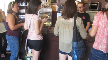 Saxby's offers a good place for students and non-students alike to kill time, er, check email