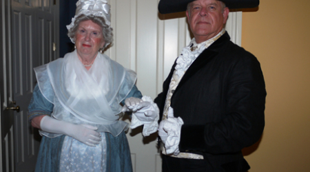 Navy Secretary, Benjamin Stoddert and First Lady Abigail Adams