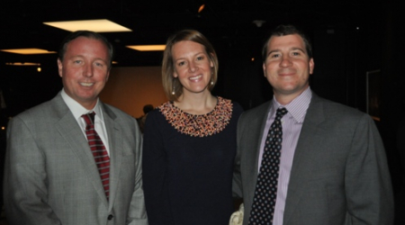 Dan Walsh, President of Horton's Kids Board of Directors; Emily Pappas; John Pappas, Horton's Kids Board of Directors