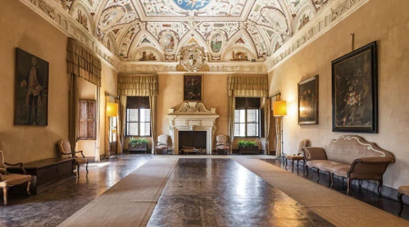 Castello della Manta in Cuneo, Italy