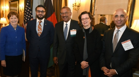 Sen. Jeanne Shaheen, Amb. Hamdullah Mohib, Amb. Dwight Bush, Michelle Nunn &amp; Amb. Yousef Al Otaiba