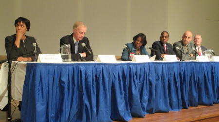 Candidates for Mayor Bowser, Evans, Lewis, Orange Shallal and Wells