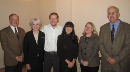 Outerbridge Horsey, Pamla Moore, Ken Archer, CAG president Jennifer Altimus, Jennifer Steingasser (from OP) and Richard Hinds
