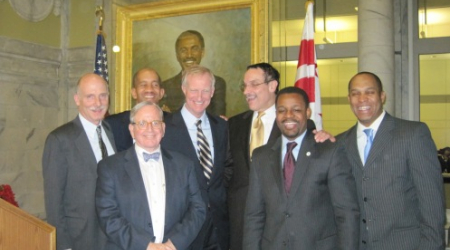 D.C. Councilmembers and Mayor Vincent Gray