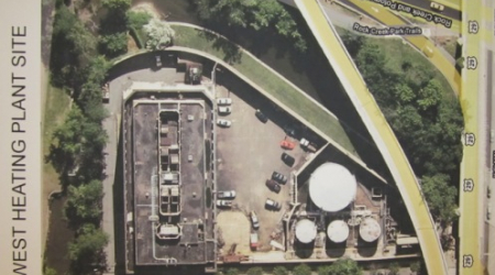 Ariel view of West Heaing Plant in Georgetown