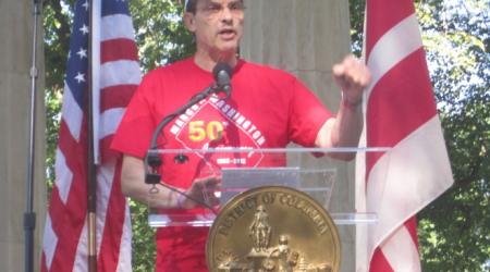 Mayor Gray forcefully advocates for statehood and full congressional representation