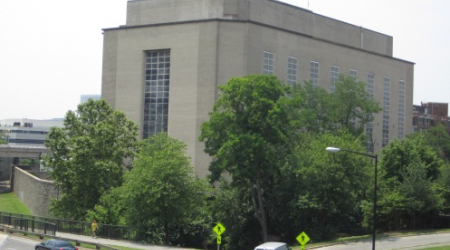 The West Heating Plant from the Pennsylvania Avenue Bridge
