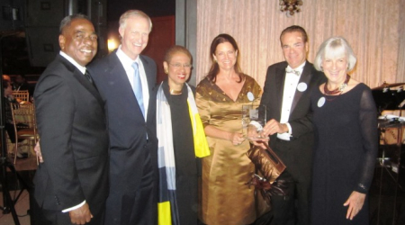 Councilmembers Vincent Orange &amp; Jack Evans, Congreswoman Eleanor Holmes Norton, Patrice &amp; Herb Miller and Pamla Moore