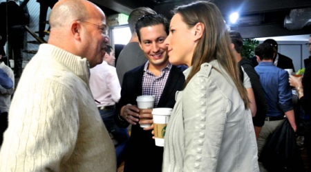 Jeff Zucker, Host and President of CNN Worldwide chats up guests