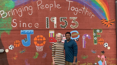 Elizabeth Miller and Kishan Putta