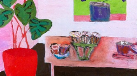 Grey Vase; Cupcakes and Coffee