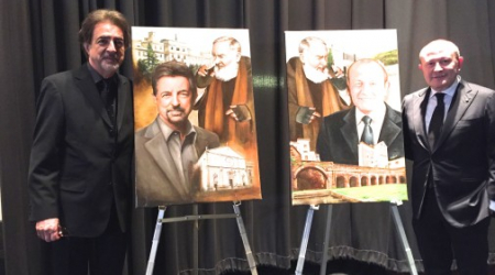 Joe Mantegna and Franco Nuschese