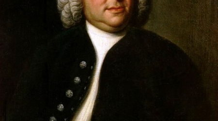 Portrait of Bach, aged 61, Haussmann, 1748