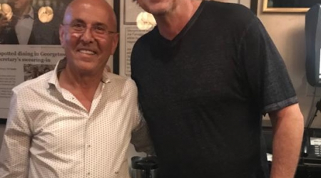 Of Hercules fame Kevin Sorbo, right, and il Canale owner Joe Farruggio