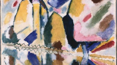 Wassily Kandinsky Autumn II (1912) Oil and oil washes on canvas
