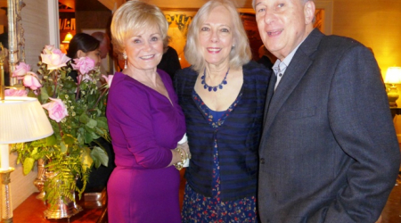 Kitty Kelley with Gary and Jean Cohen