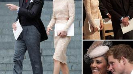 Kate Middleton in Alexander McQueen