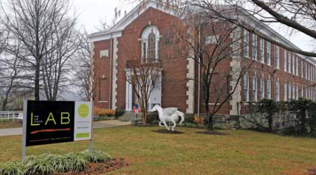 The former Hardy Elementary on Foxhall Road has been leased to Lab since 2008.