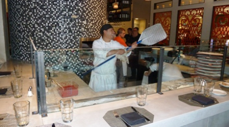 La Frochetta's wood-burning pizza oven