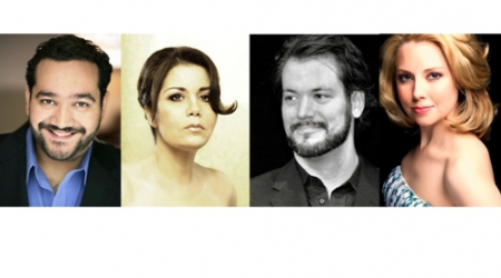 René Barbera, Eglise Gutiérrez, Ben Wagner and Maureen McKay